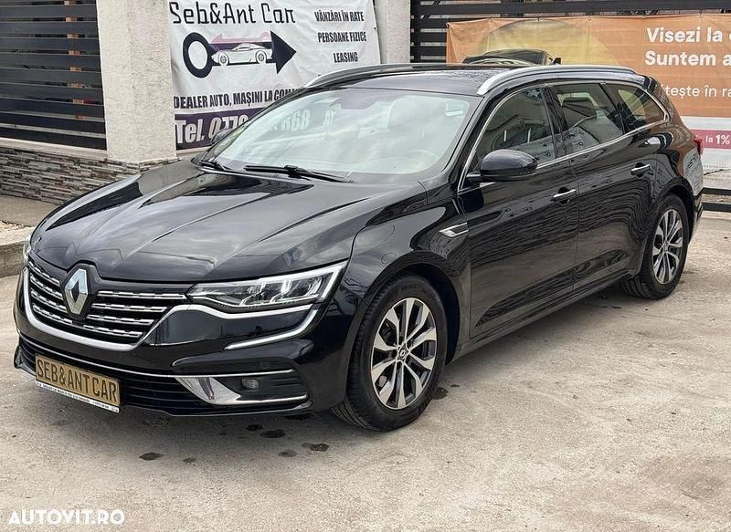 Negru Utilizat 2021 Renault Talisman GrandTour Intens Break | 14.520 EUR (Preț OK) - Imagine 1/4
