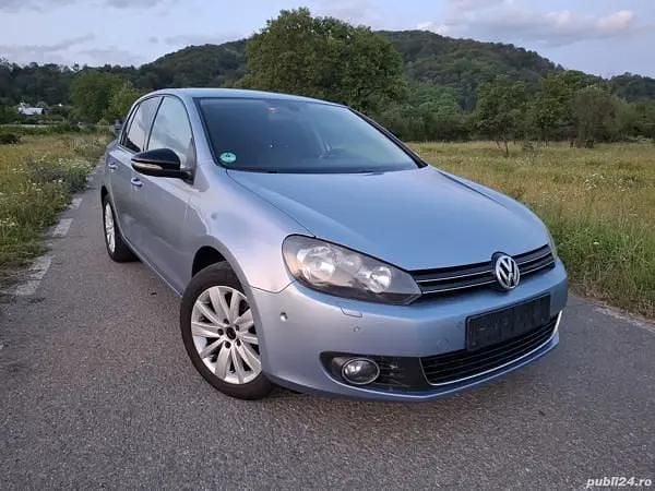 Albastru Utilizat 2011 VW Golf VI Style Hatchback | 4.450 EUR (Preț OK) - Imagine 1/4