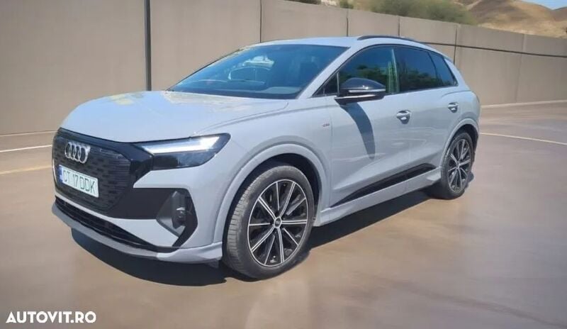 Gri Utilizat 2023 Audi Q4 e-tron SUV | 44.638 EUR - Imagine 1/4