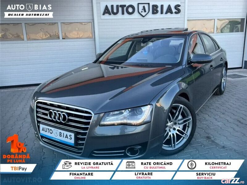 Gri Utilizat 2013 Audi A8 Comfort Berlinǎ | 19.950 EUR - Imagine 1/4