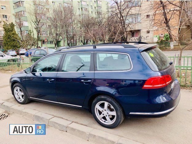 Second-hand VW Passat 140 CP (102 kW) 2012 Albastru Break