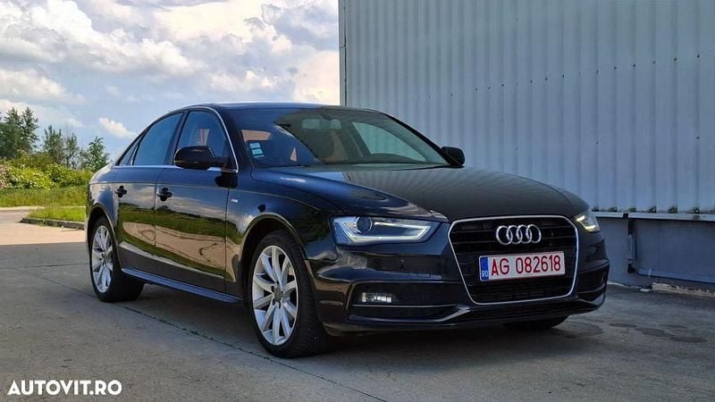 Culoarenegru Utilizat 2014 Audi A4 S-Line Berlinǎ | 12.000 EUR (Preț OK) - Imagine 1/4