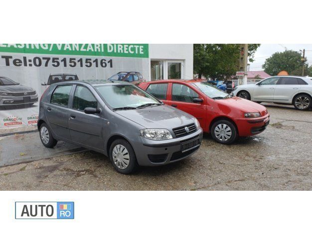 Gri Utilizat 2005 Fiat Punto Hatchback | 1.499 EUR - Imagine 1/4