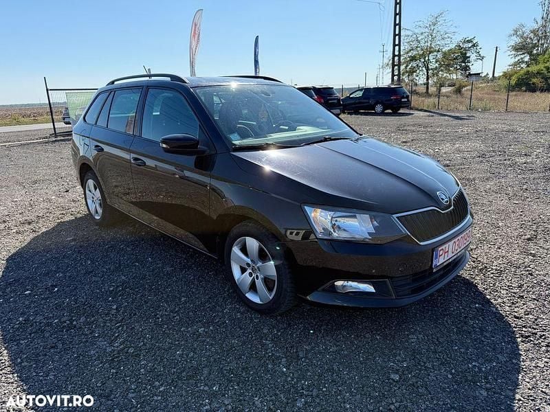 Culoarenegru Utilizat 2015 Skoda Fabia Break | 6.550 EUR (Preț OK) - Imagine 1/4