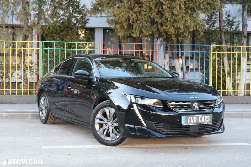 Negru Utilizat 2020 Peugeot 508 Allure Berlinǎ | 15.990 EUR (Preț bun) - Imagine 1/4