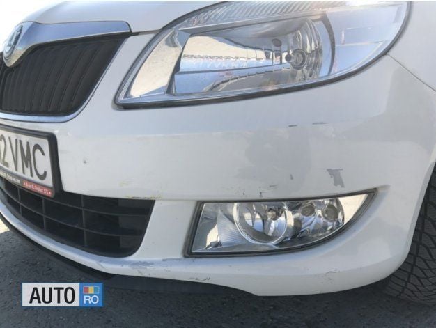 Second-hand Skoda Fabia 75 CP (55 kW) 2011 Alb Hatchback