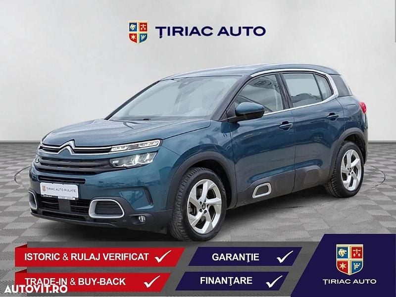 Culoarealbastru Utilizat 2021 Citroën C5 Aircross SUV | 16.900 EUR (Preț OK) - Imagine 1/4