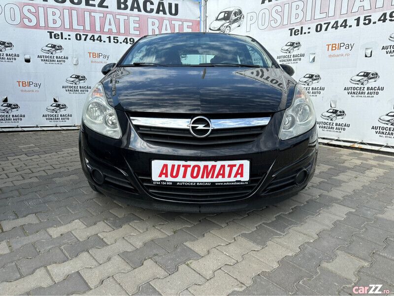 Second-hand Opel Corsa Edition 90 CP (66 kW) 2008 Negru Berlinǎ
