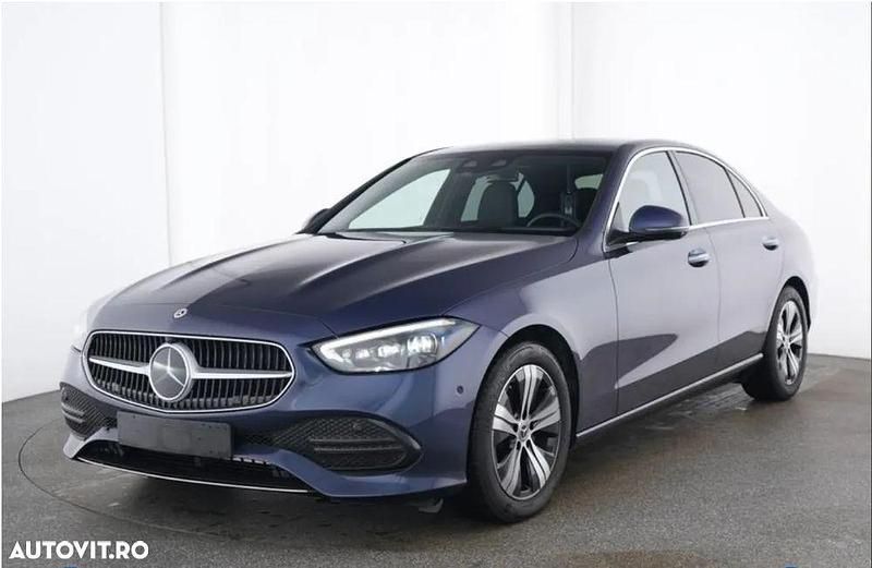 Culoarealbastru Utilizat 2024 Mercedes C220 Advanced Berlinǎ | 49.899 EUR - Imagine 1/4
