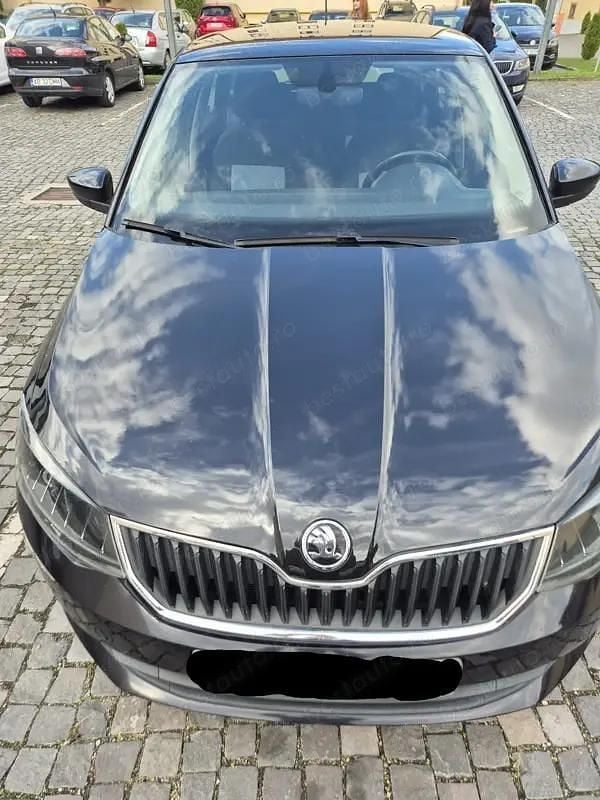 Negru Utilizat 2015 Skoda Fabia Hatchback | 5.850 EUR (Preț OK) - Imagine 1/4