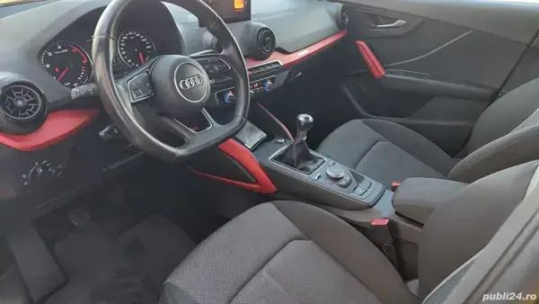 Second-hand Audi Q2 S-Line 120 CP (88 kW) 2017 Galben SUV