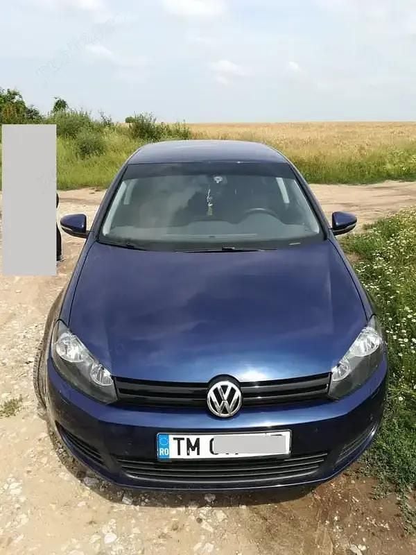Second-hand VW Golf VI 80 CP (58 kW) 2009 Albastru Hatchback