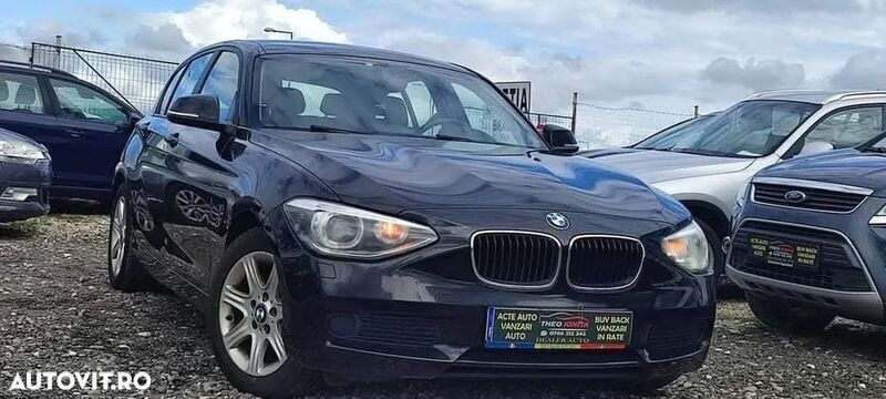 Negru Utilizat 2012 BMW 116 Efficient Dynamics Hatchback | 6.290 EUR - Imagine 1/4