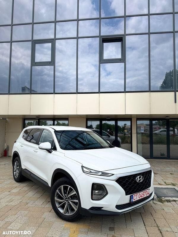 Alb Utilizat 2019 Hyundai Santa Fe SUV | 23.500 EUR (Preț bun) - Imagine 1/4
