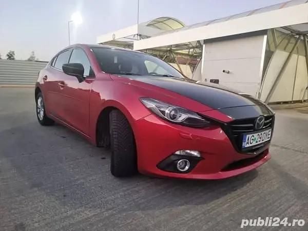 Rosu Utilizat 2014 Mazda 3 Hatchback | 6.500 EUR (Preț OK) - Imagine 1/4
