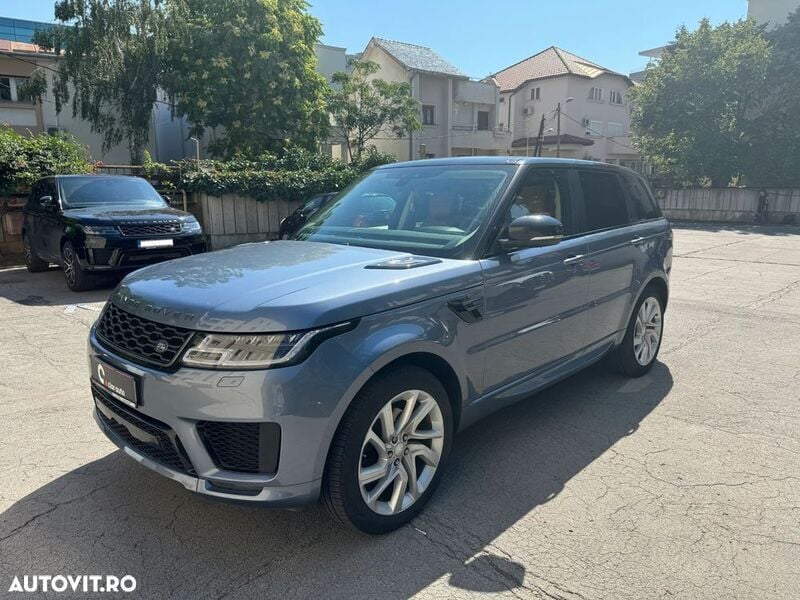 Albastru Utilizat 2018 Land Rover Range Rover Sport HSE Dynamic SUV | 33.986 EUR (Puțin scump) - Imagine 1/4