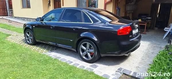 Second-hand Audi A4 S-Line 200 CP (147 kW) 2008 Negru Berlinǎ