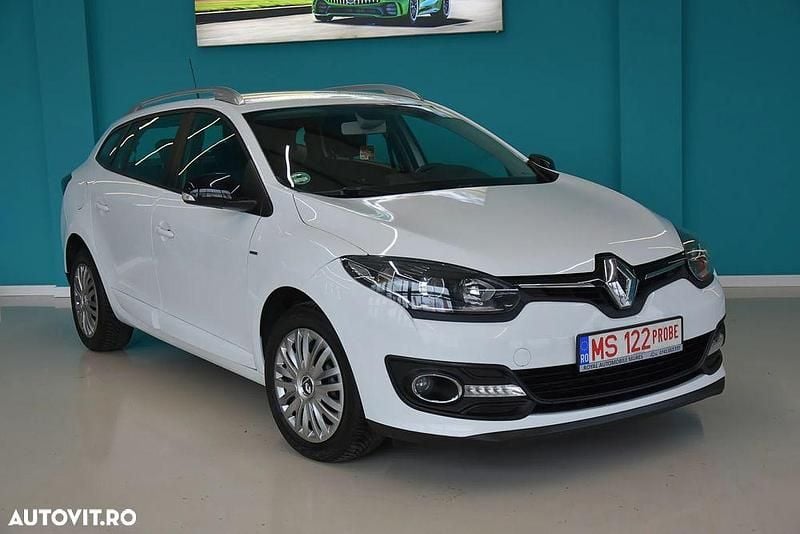 Second-hand Renault Mégane GrandTour LIMITED 110 CP (80 kW) 2015 Culoarealb Break
