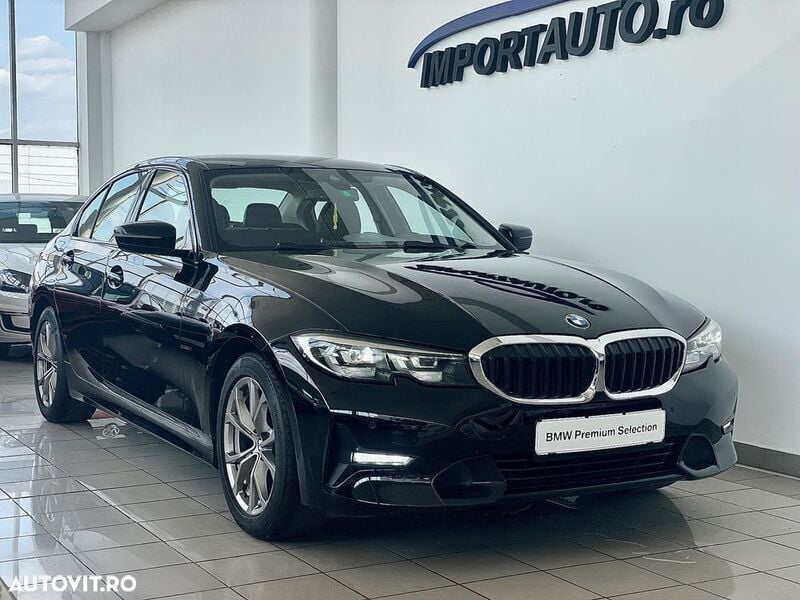 Negru Utilizat 2019 BMW 318 Berlinǎ | 19.490 EUR (Preț OK) - Imagine 1/4