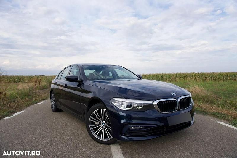 Culoarealbastru Utilizat 2019 BMW 530e iPerformance Berlinǎ | 27.500 EUR (Preț bun) - Imagine 1/4