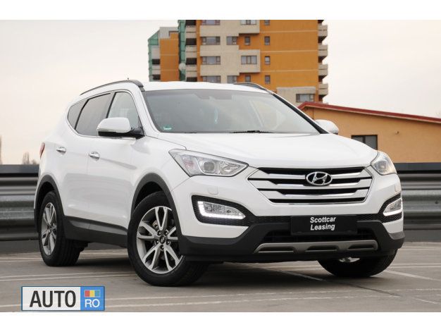 Alb metalizat Utilizat 2014 Hyundai Santa Fe SUV | 18.999 EUR - Imagine 1/4