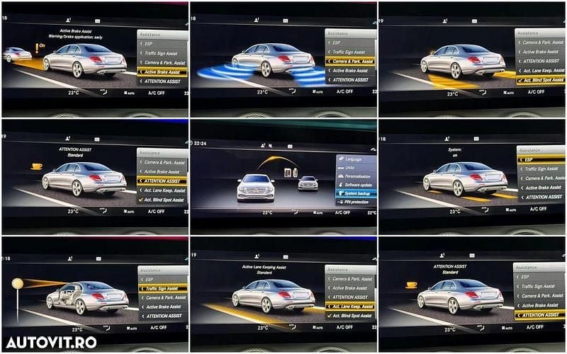 Second-hand Mercedes E350 Avantgarde 286 CP (210 kW) 2018 Culoarenegru Berlinǎ