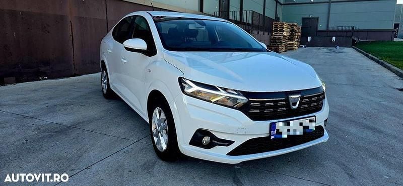 Culoarealb Utilizat 2022 Dacia Logan Comfort Berlinǎ | 10.190 EUR (Preț OK) - Imagine 1/4