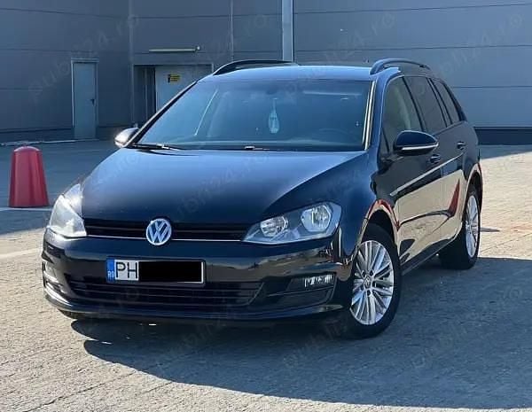 Negru Utilizat 2014 VW Golf VII Edition Break | 7.200 EUR (Puțin scump) - Imagine 1/4