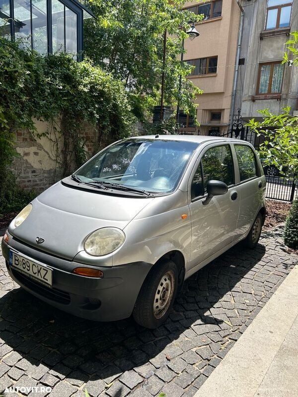 Gri Utilizat 2008 Chevrolet Matiz Hatchback | 690 EUR - Imagine 1/4