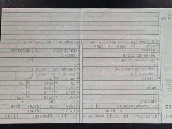 Second-hand Renault Trafic 90 CP (66 kW) 2010 Monovolum