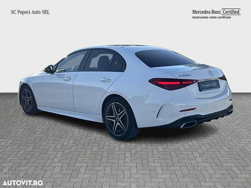 Second-hand Mercedes C220 AMG line 200 CP (147 kW) 2024 Culoarealb Berlinǎ