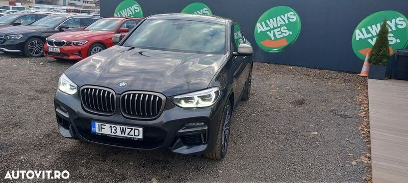 Negru Utilizat 2021 BMW X4 Sport Line SUV | 49.950 EUR - Imagine 1/4