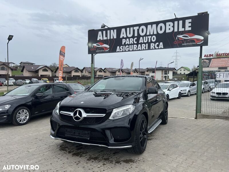 Negru Utilizat 2017 Mercedes GLE350 Coupe | 33.800 EUR (Super Preț) - Imagine 1/4