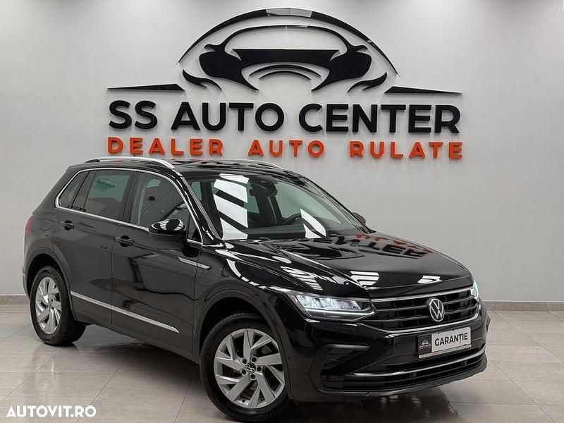Culoarenegru Utilizat 2021 VW Tiguan Life SUV | 24.990 EUR (Preț OK) - Imagine 1/4