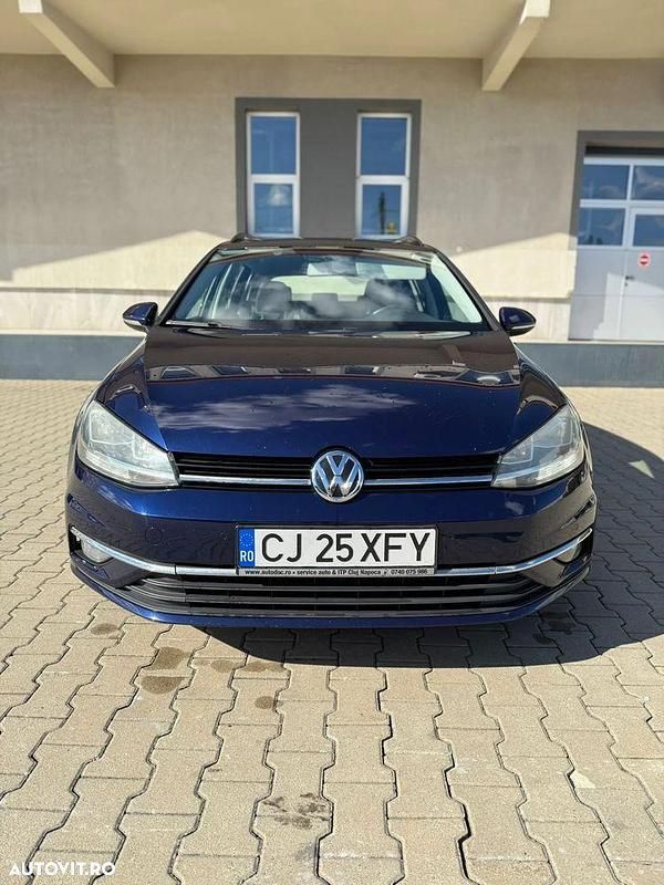 Second-hand VW Golf VII Comfortline 115 CP (84 kW) 2017 Culoarealbastru Break