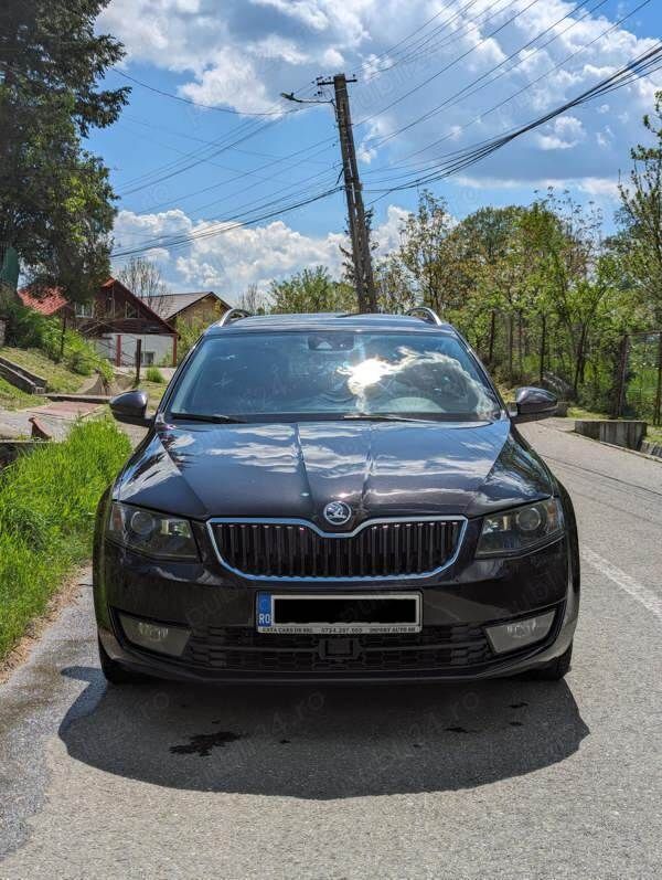 Negru Utilizat 2014 Skoda Octavia Break | 9.000 EUR (Preț OK) - Imagine 1/4