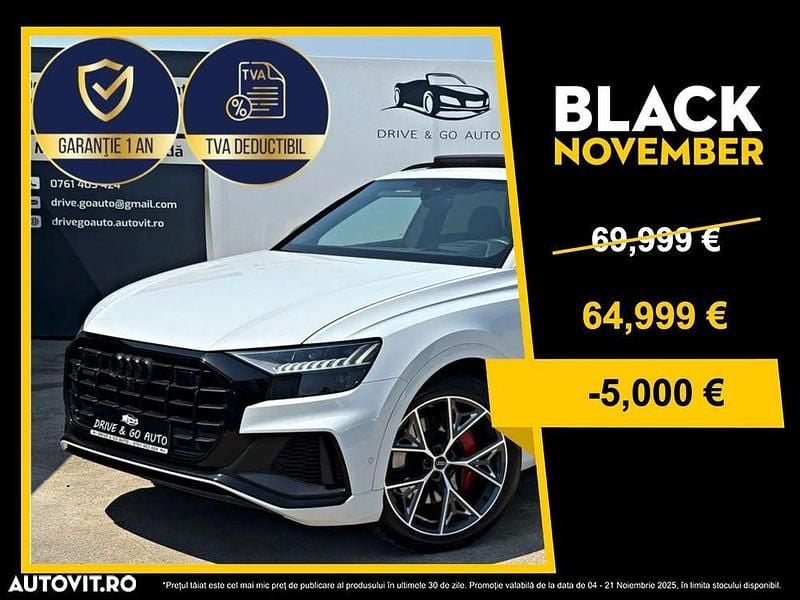 Culoarealb Utilizat 2021 Audi Q8 Comfort SUV | 64.999 EUR - Imagine 1/4