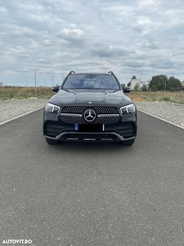Negru Utilizat 2023 Mercedes GLE400 SUV | 70.000 EUR (Super Preț) - Imagine 1/4