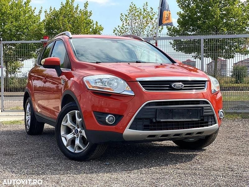 Culoareportocaliu Utilizat 2011 Ford Kuga Titanium SUV | 7.900 EUR (Preț OK) - Imagine 1/4