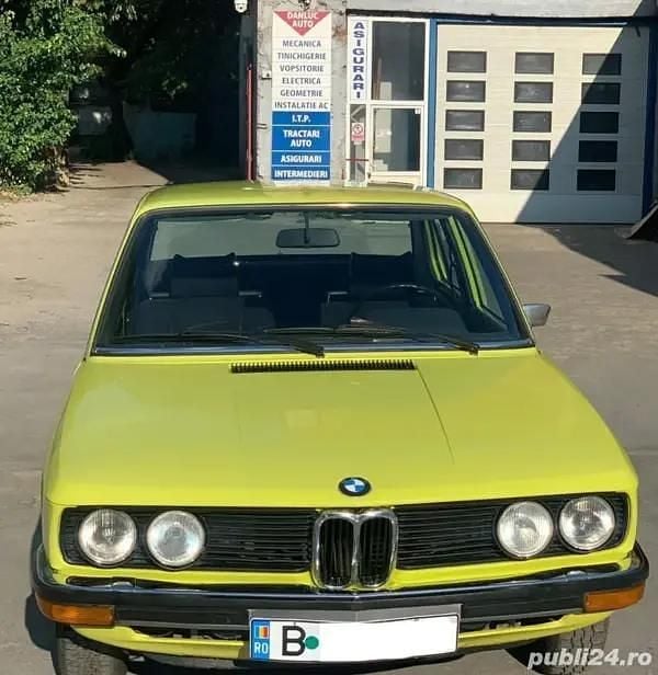 Galben Utilizat 1971 BMW 518 Berlinǎ | 15.000 EUR - Imagine 1/4