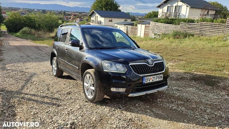 Culoarenegru Utilizat 2014 Skoda Yeti Ambition SUV | 8.350 EUR (Preț OK) - Imagine 1/4