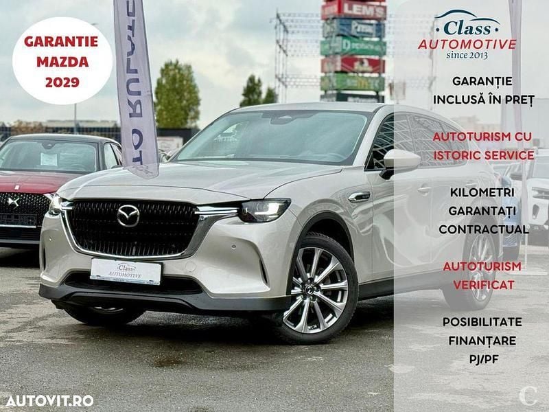Gri Utilizat 2023 Mazda CX-60 SUV | 35.990 EUR - Imagine 1/4