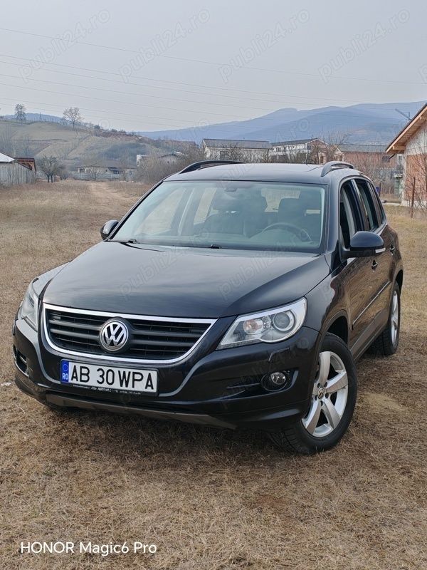 Negru Utilizat 2007 VW Tiguan SUV | 6.500 EUR (Puțin scump) - Imagine 1/4