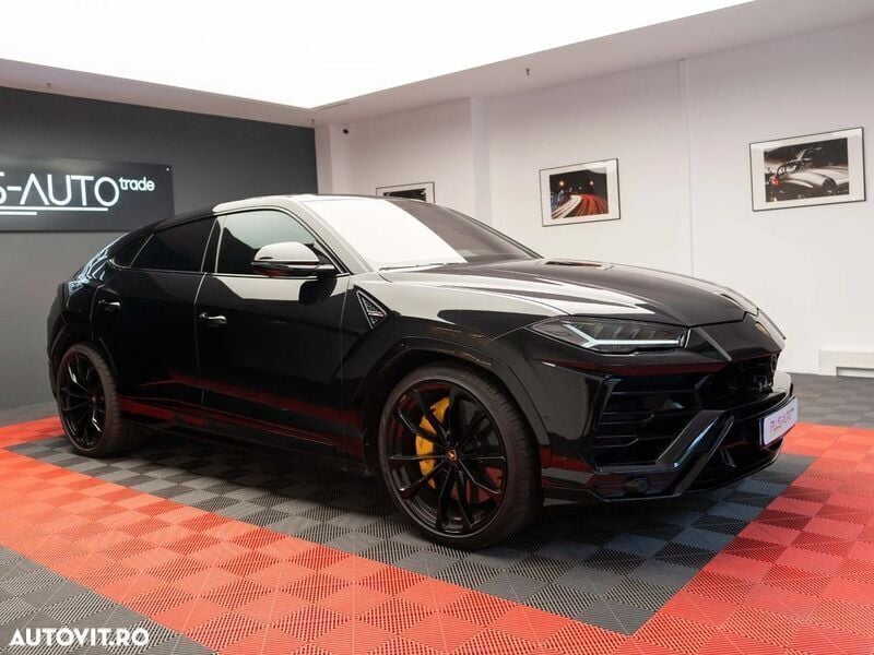 Negru Utilizat 2022 Lamborghini Urus SUV | 254.100 EUR (Super Preț) - Imagine 1/4