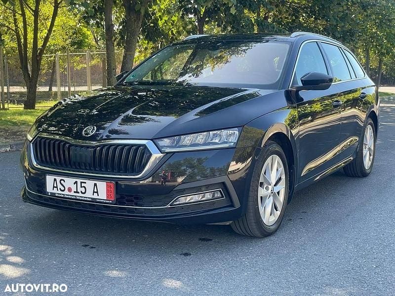 Culoaregri Utilizat 2021 Skoda Octavia Break | 15.500 EUR (Preț bun) - Imagine 1/4