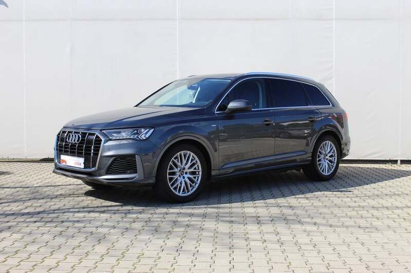 Gri mediu normal Utilizat 2020 Audi Q7 S-Line SUV | 54.900 EUR - Imagine 1/4