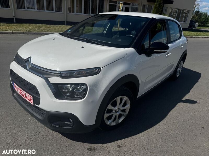 Alb Utilizat 2021 Citroën C3 Feel Hatchback | 7.980 EUR (Preț OK) - Imagine 1/4
