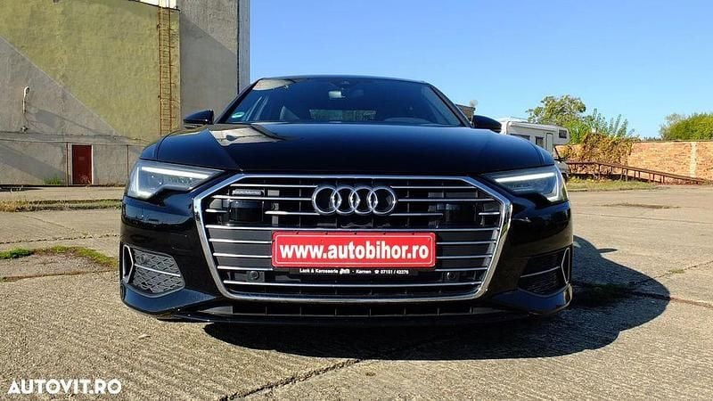 Negru Utilizat 2021 Audi A6 S-Line Berlinǎ | 31.750 EUR (Puțin scump) - Imagine 1/4