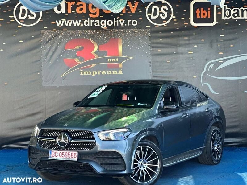 Gri Utilizat 2021 Mercedes GLE400 SUV | 53.999 EUR (Super Preț) - Imagine 1/4