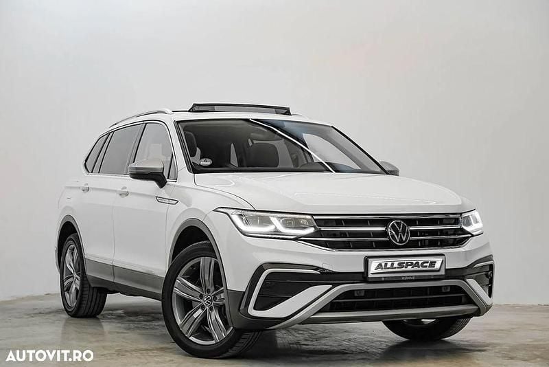 Culoarealb Utilizat 2022 VW Tiguan Allspace Highline SUV | 24.200 EUR (Preț bun) - Imagine 1/4